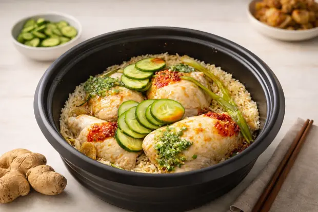 Ciri Khas Hainanese Chicken Rice