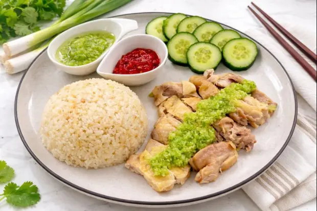Hainanese Chicken Rice sebagai Identitas Makanan Populer Singapura